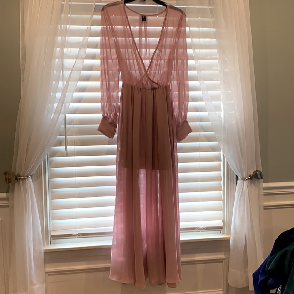 Blush pink dress